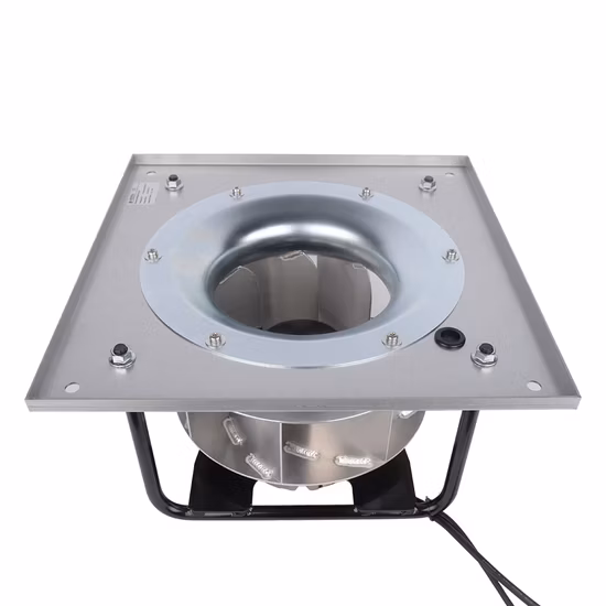 Motor EC de 220 mm, ventiladores con enchufe EC de 115 V y 220 V en el aire